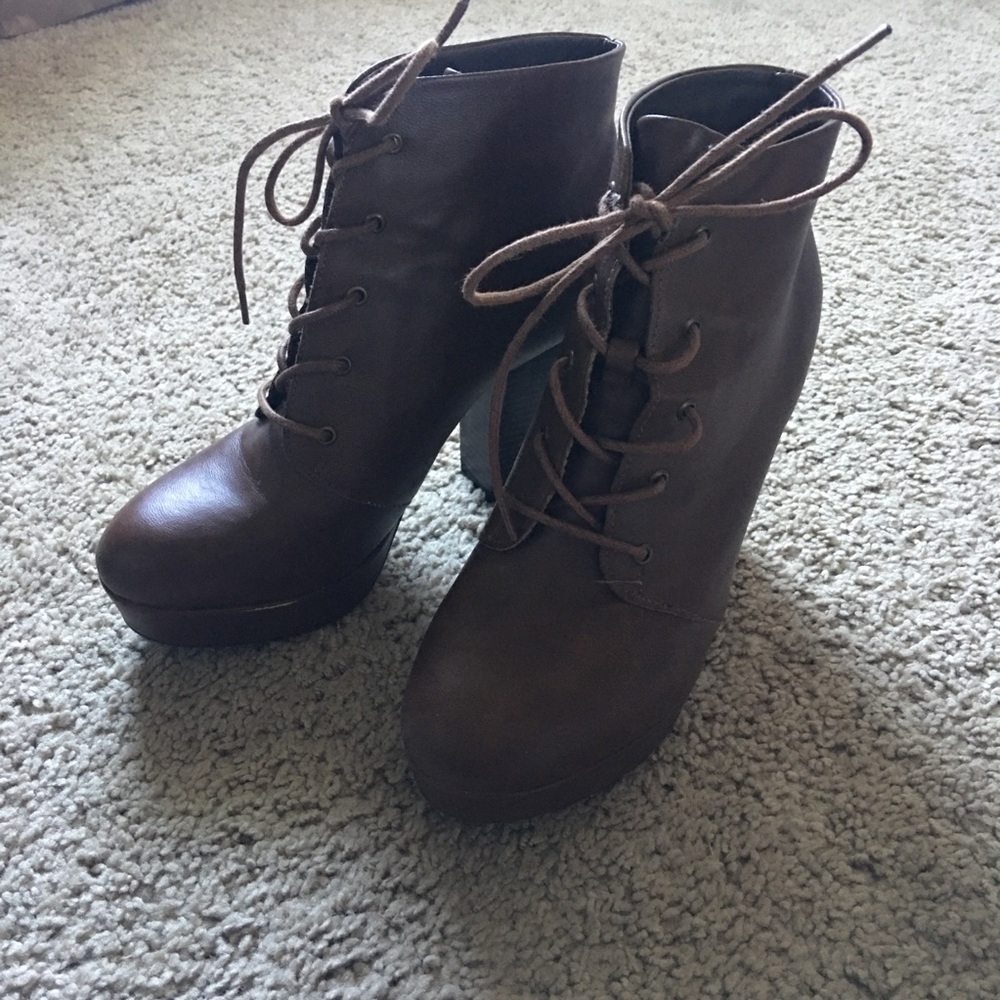 Platform booties